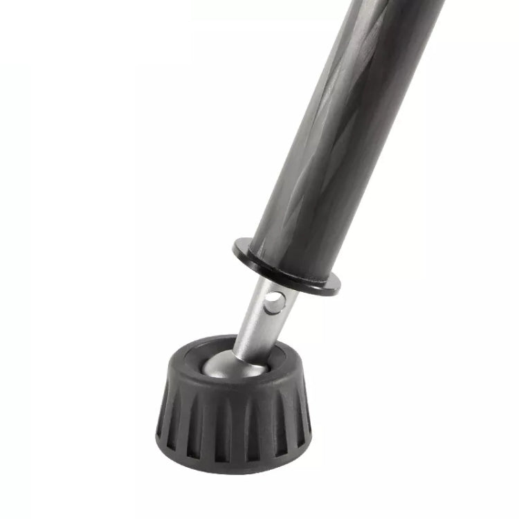 BEXIN GSF37-S Trípode 3/8 de pulgada Puntas de pie de acero inoxidable Almohadilla de pie de plástico, GSF37-S