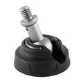 BEXIN GSF50-S Trípode 3/8 pulgadas Pie de acero inoxidable Spikes Almohadilla de pie de plástico, GSF50-S