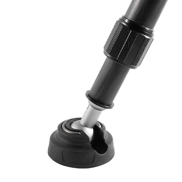 BEXIN GSF50-S Trípode 3/8 pulgadas Pie de acero inoxidable Spikes Almohadilla de pie de plástico, GSF50-S