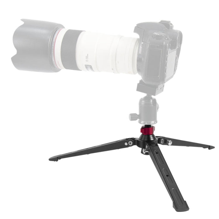 BEXIN ST-3 Mini trípode de escritorio con base de soporte monopié de tres pies