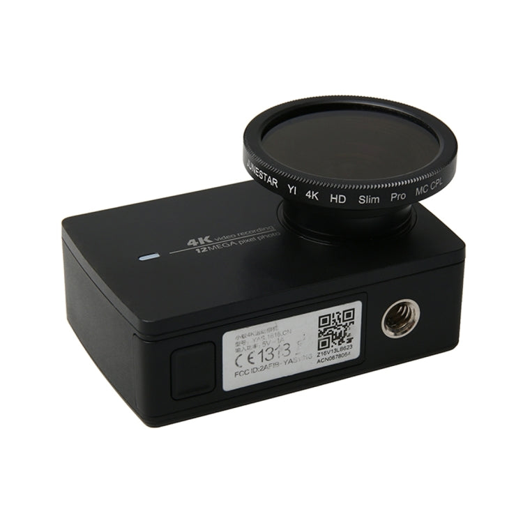 Para Xiaomi Xiaoyi Yi II 4K Cámara de acción deportiva Filtro de lente profesional de 34 mm (CPL + UV + ND4 + ND2 + Star 6), 5 in 1