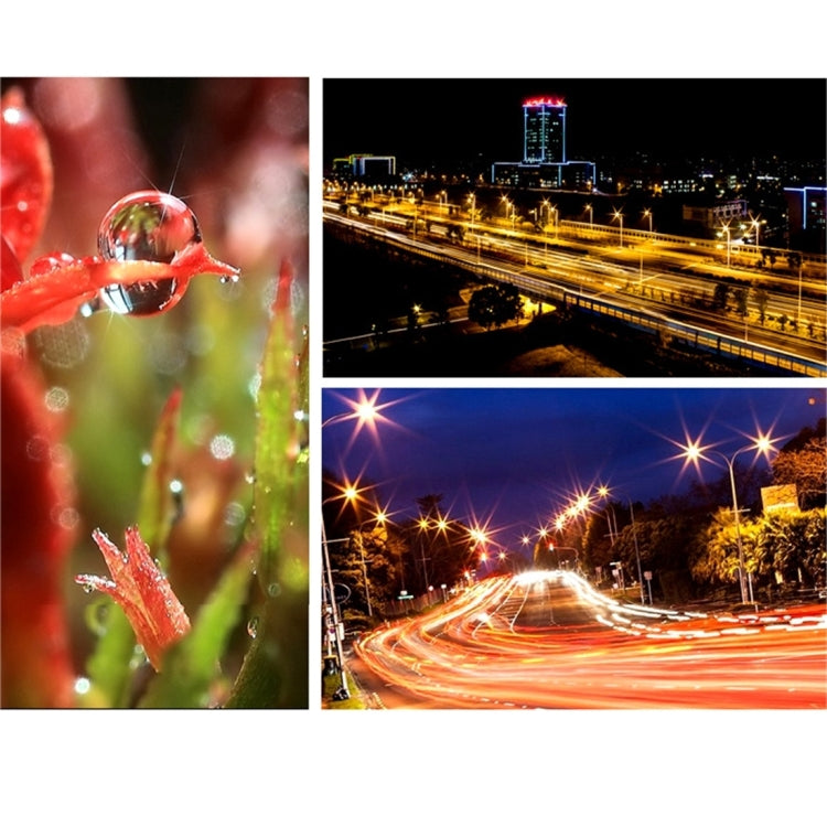 Para Xiaomi Xiaoyi Yi II 4K Cámara de acción deportiva Filtro de lente profesional de 34 mm (CPL + UV + ND4 + ND2 + Star 6), 5 in 1