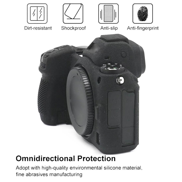 Para Nikon Z7 II Funda protectora de silicona suave, For Nikon Z7 II