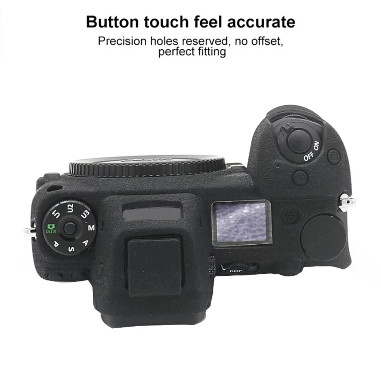 Para Nikon Z7 II Funda protectora de silicona suave, For Nikon Z7 II