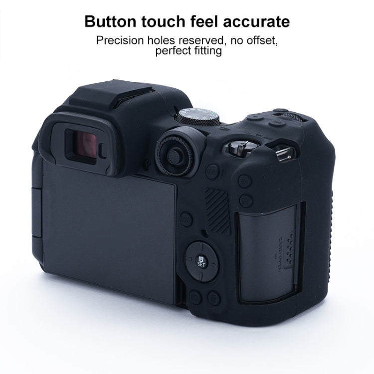 Para Canon EOS R7 Funda protectora de silicona suave, For Canon EOS R7