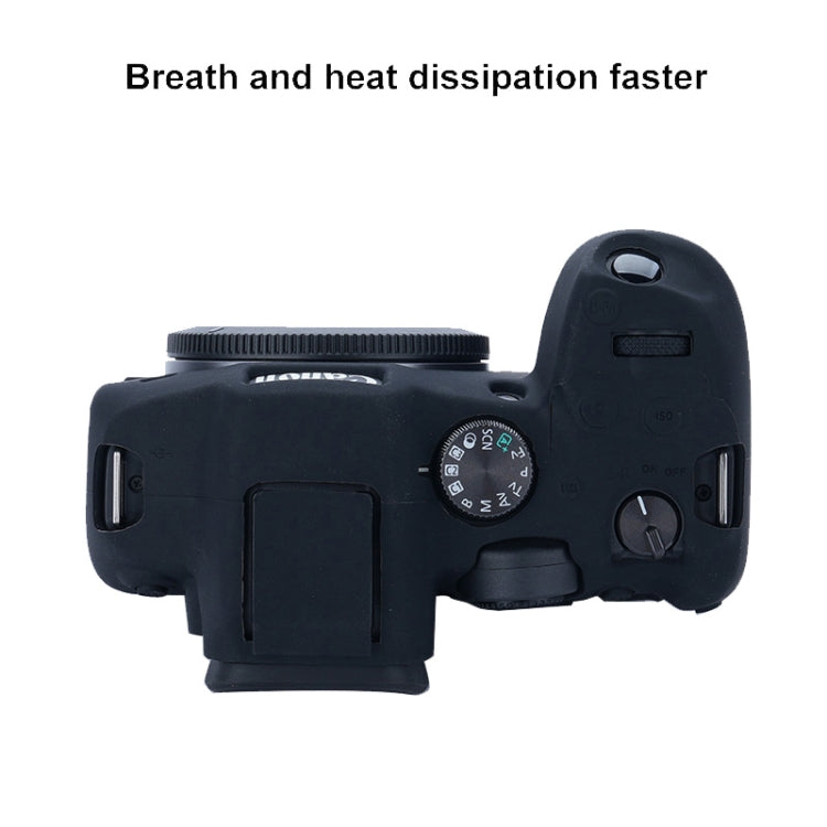 Para Canon EOS R7 Funda protectora de silicona suave, For Canon EOS R7