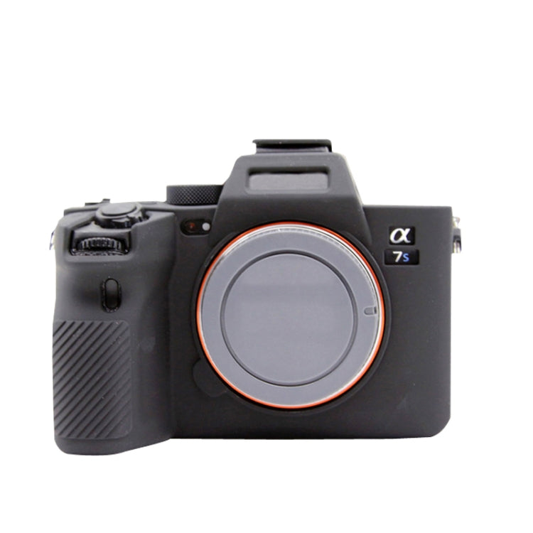 Para Sony A7S III / A7S3 Funda protectora de silicona suave, For Sony A7S III / A7S3