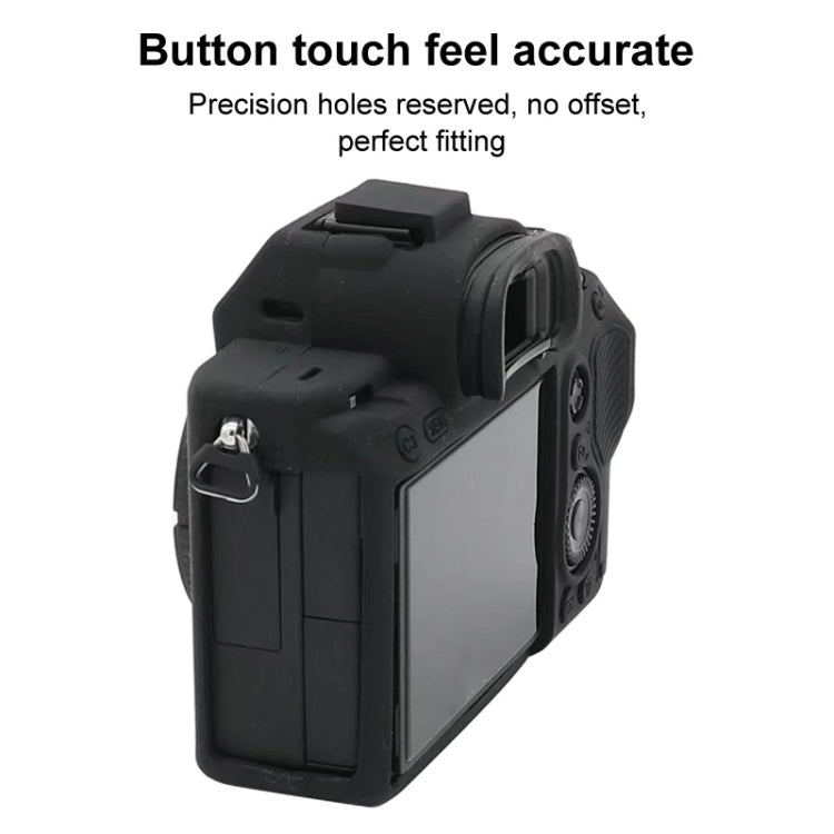 Para Sony A7S III / A7S3 Funda protectora de silicona suave, For Sony A7S III / A7S3
