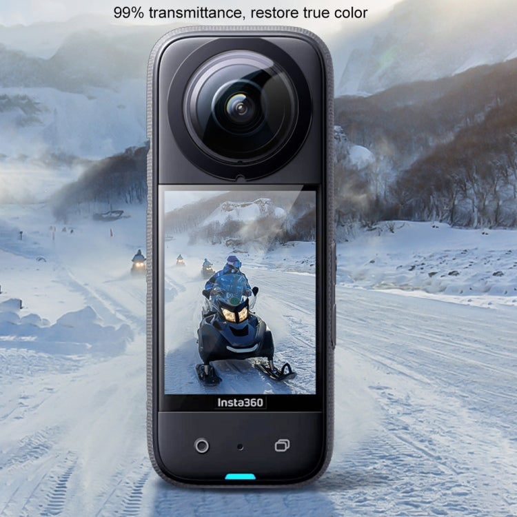 Para Insta360 X3 HD Pantalla Película protectora suave PMMA, For Insta360 X3 PMMA Film