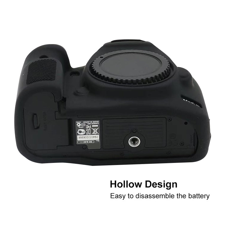 Para Canon EOS 5DS Funda protectora de silicona suave, For Canon EOS 5DS
