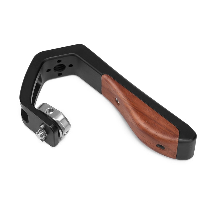 Mango superior del estabilizador de vídeo portátil YELANGU LW-B01-3 con zapatas frías para jaula LW-B01, LW-B01-3