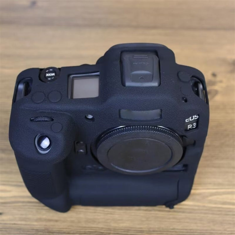 Para Canon EOS R3 Funda protectora de silicona suave, For Canon EOS R3