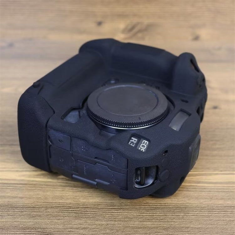 Para Canon EOS R3 Funda protectora de silicona suave, For Canon EOS R3