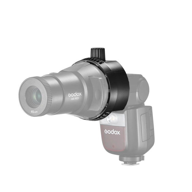 Soporte adaptador de cabezal de flash cuadrado Godox AK-R25 para accesorio de proyección AK-R21, AK-R25