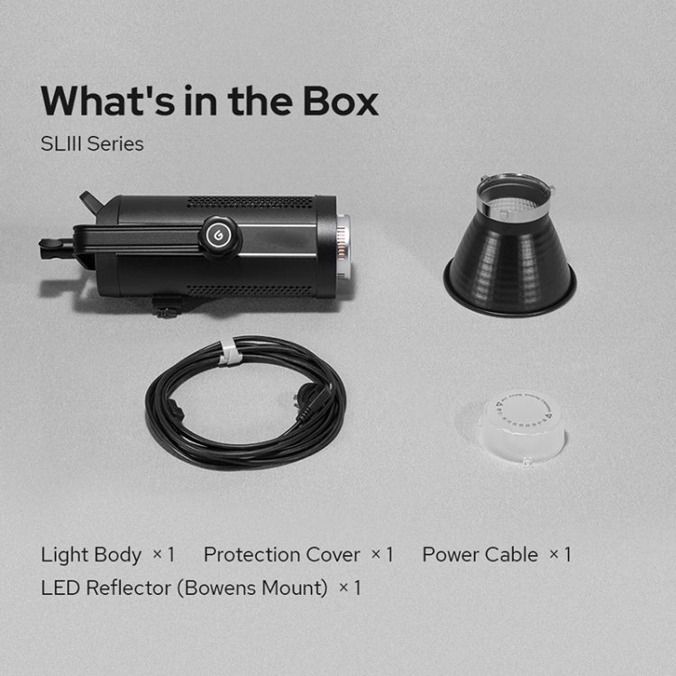 Godox SL300IIIBi 330W Bicolor 2800K-6500K Luz de vídeo LED, SL300IIIBi