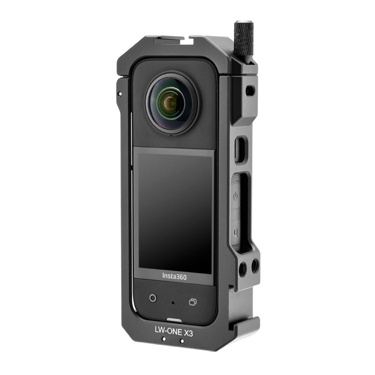 Para Insta360 X3 YELANGU LW-ONE X3 Caja de marco extendido de jaula de metal, LW-ONE X3