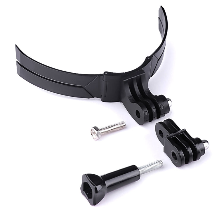 Kit de montaje de casco de teléfono de cámara de acción de flexión plegable con hebilla de gancho en J y abrazadera de teléfono de rotación y adaptador, Foldable Bending Mount