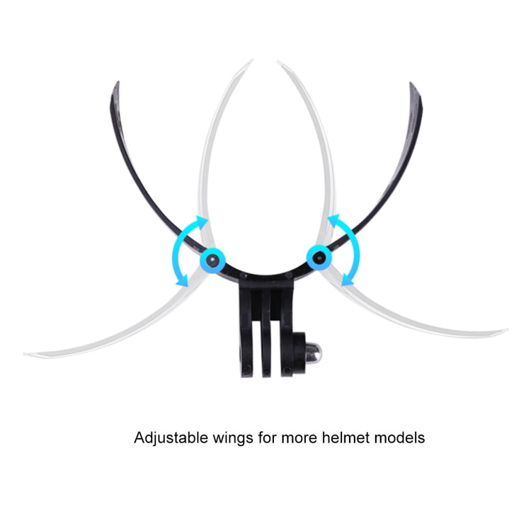 Kit de montaje de casco de teléfono de cámara de acción de flexión plegable con hebilla de gancho en J y abrazadera de teléfono de rotación y adaptador, Foldable Bending Mount
