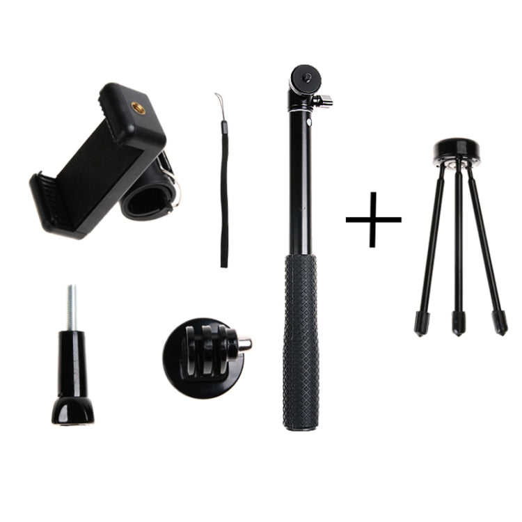 Soporte para trípode plegable con agarre de 30-93 cm, palo selfie multifuncional, monopié para GoPro Hero11 Black / HERO10 Black / HERO9 Black /HERO8 / HERO7 /6/5/5 Session /4 Session /4/3+ /3/2/1, Insta360ONE R, DJI Osmo Action y otras cámaras y teléf...
