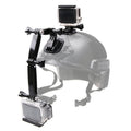 Conjunto de montaje frontal para casco para GoPro Hero11 Black / HERO10 Black /9 Black /8 Black /7/6/5/5 Session /4 Session /4/3+ /3/2/1, DJI Osmo Action y otras cámaras de acción, Mount Bundle Set