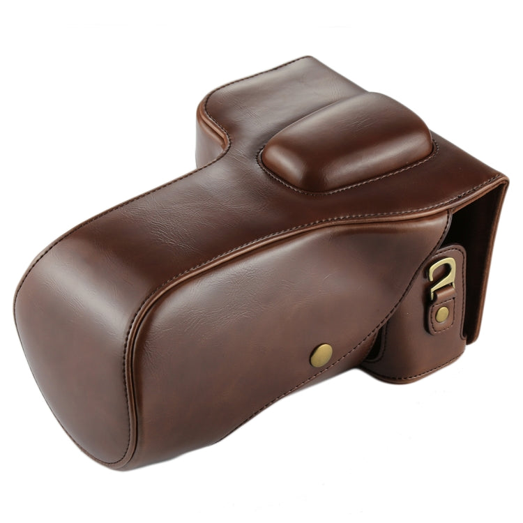 Funda de cuero PU para cámara de cuerpo completo para Nikon D7200 / D7100 / D7000 (lente de 18-200 / 18-140 mm), For D7200
