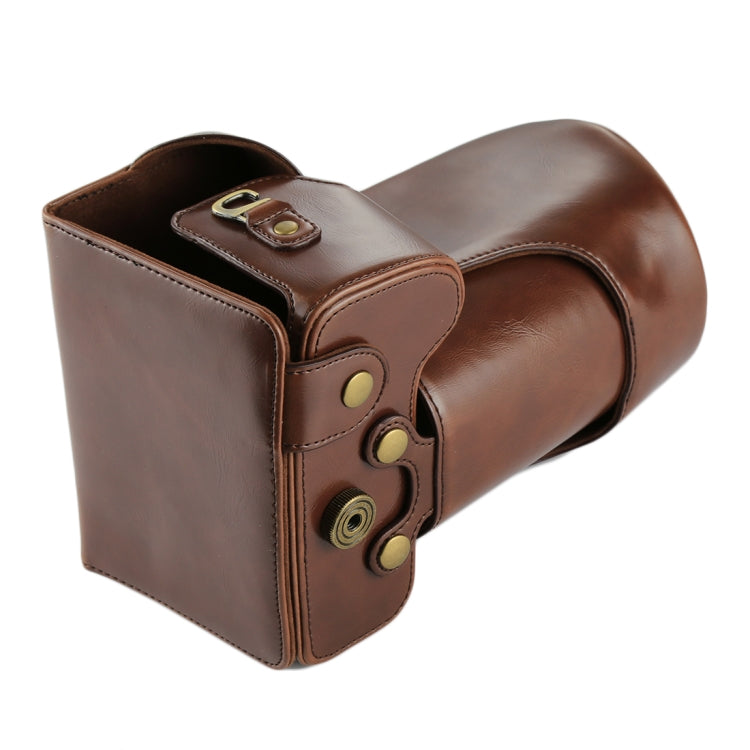 Funda de cuero PU para cámara de cuerpo completo para Nikon D7200 / D7100 / D7000 (lente de 18-200 / 18-140 mm), For D7200