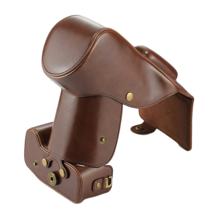 Funda de cuero PU para cámara de cuerpo completo para Nikon D7200 / D7100 / D7000 (lente de 18-200 / 18-140 mm), For D7200