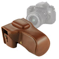 Funda de cuero PU para cámara de cuerpo completo para Canon EOS 760D / 750D (lente de 18-135 mm), For EOS 760D