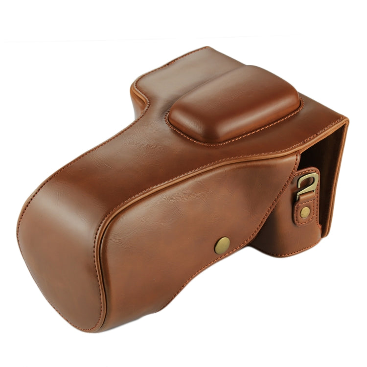 Funda de cuero PU para cámara de cuerpo completo para Canon EOS 760D / 750D (lente de 18-135 mm), For EOS 760D
