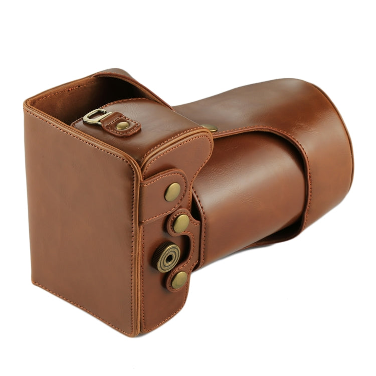Funda de cuero PU para cámara de cuerpo completo para Canon EOS 760D / 750D (lente de 18-135 mm), For EOS 760D