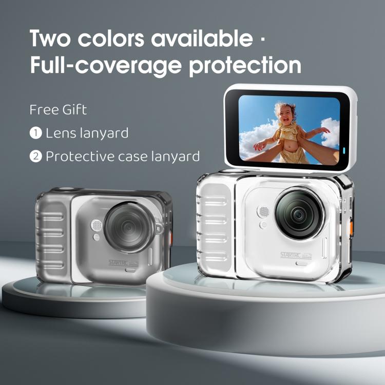 Funda protectora de TPU de alta elasticidad para Insta360 GO Ultra STARTRC, For Insta360 GO Ultra