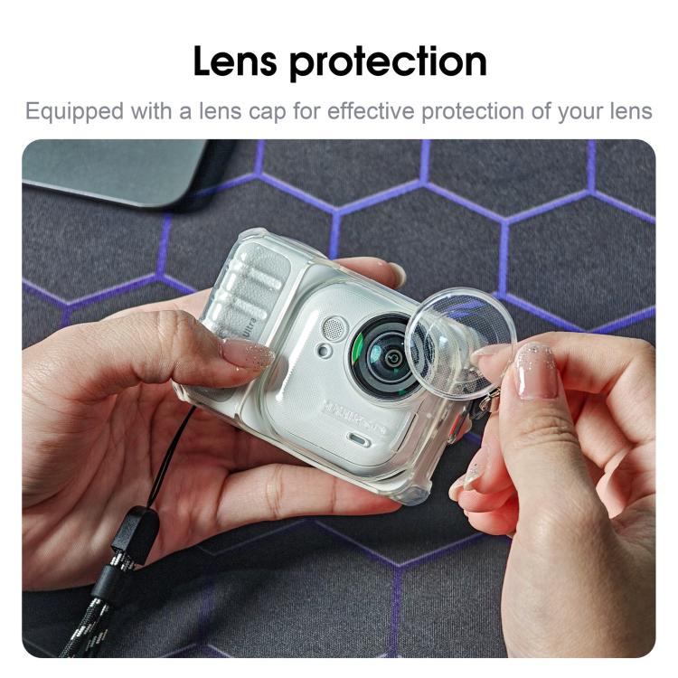 Funda protectora de TPU de alta elasticidad para Insta360 GO Ultra STARTRC, For Insta360 GO Ultra