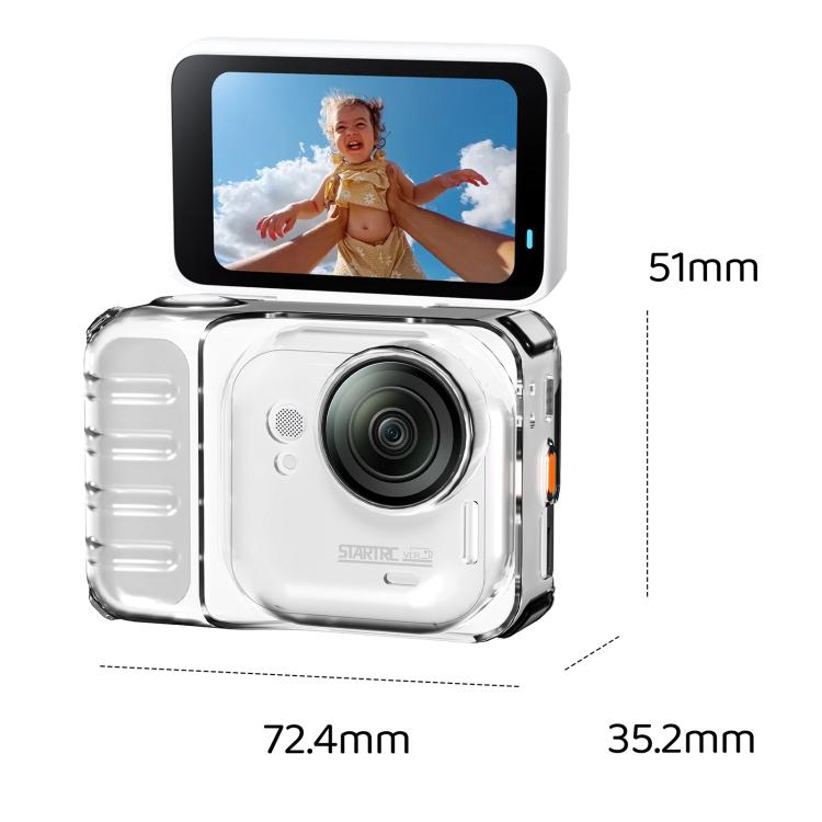 Funda protectora de TPU de alta elasticidad para Insta360 GO Ultra STARTRC, For Insta360 GO Ultra