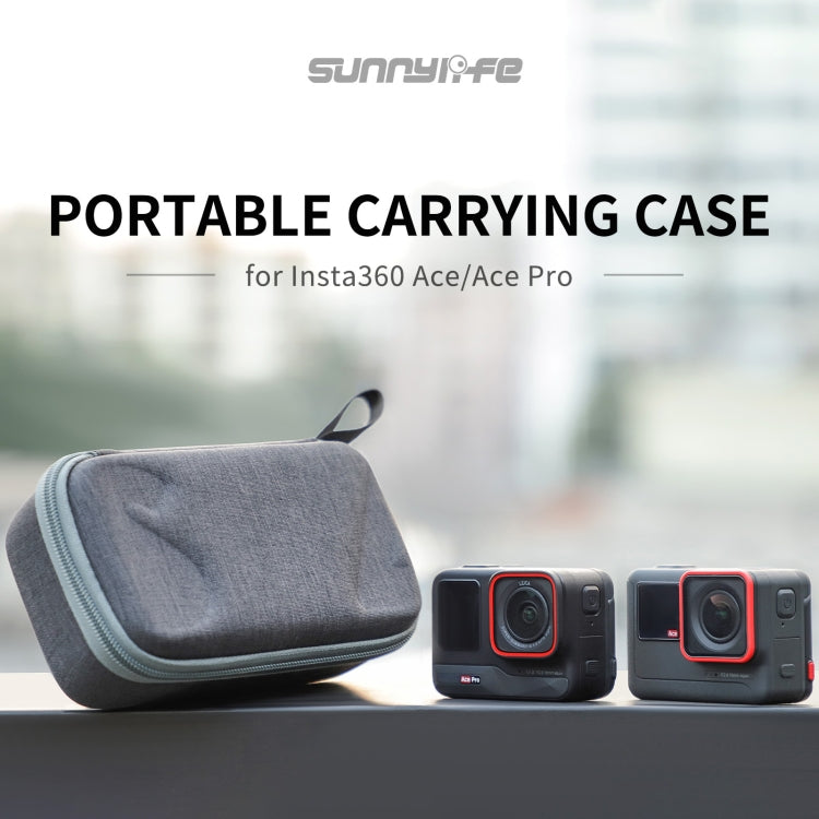 Para Insta360 Ace / Ace Pro Sunnylife Estuche de transporte portátil bolso Mini Estuche De Viaje organizador bolsa protectora, For Insta360 Ace / Ace Pro