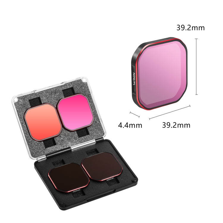 Filtro de lente de cámara STARTRC 4 en 1 ND16PL ND32PL ND64PL ND128PL para Insta360 Ace Pro 2