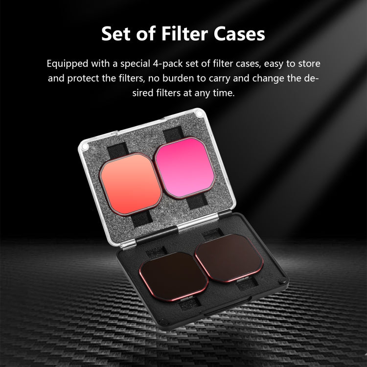 Filtro de lente de cámara STARTRC 4 en 1 ND16PL ND32PL ND64PL ND128PL para Insta360 Ace Pro 2