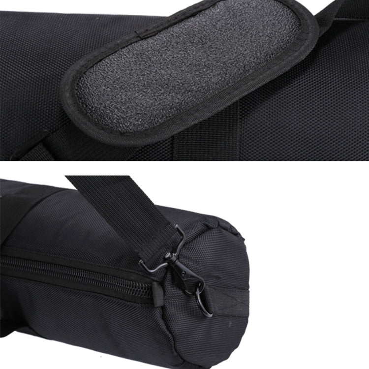 Bolsa de transporte con cremallera y correa para el hombro para soporte de luz, paraguas, luz LED, flash, Speedlite, tamaño: 55 cm x 22 cm