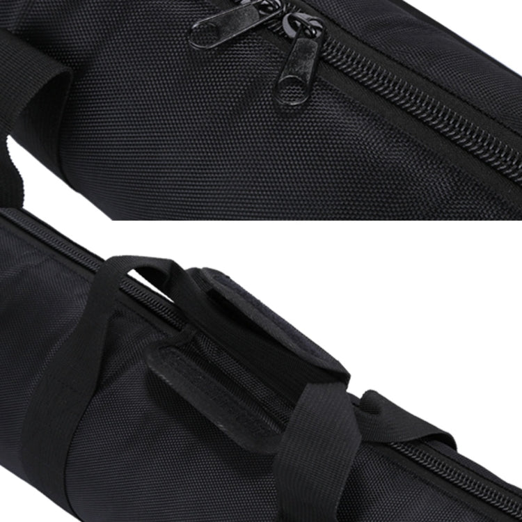 Bolsa de transporte con cremallera y correa para el hombro para soporte de luz, paraguas, luz LED, flash, Speedlite, tamaño: 55 cm x 22 cm