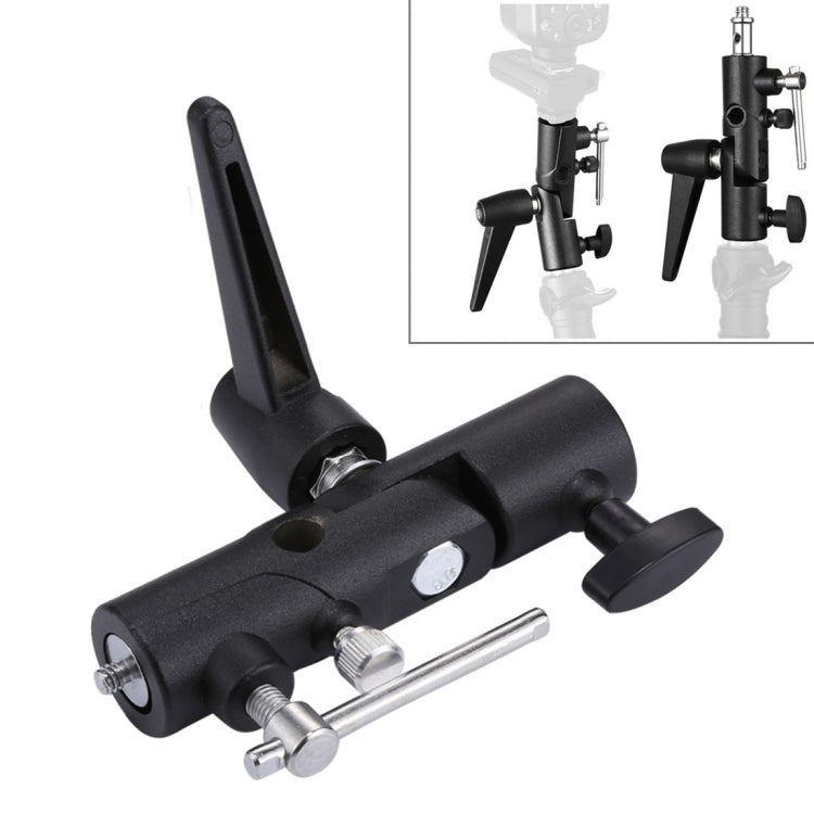 Soporte de paraguas con soporte de luz de flash multifuncional tipo H, carga máxima: 3 kg, H-Bracket