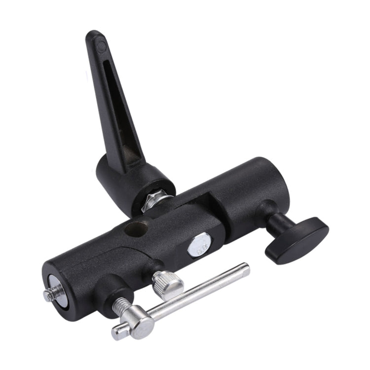 Soporte de paraguas con soporte de luz de flash multifuncional tipo H, carga máxima: 3 kg, H-Bracket