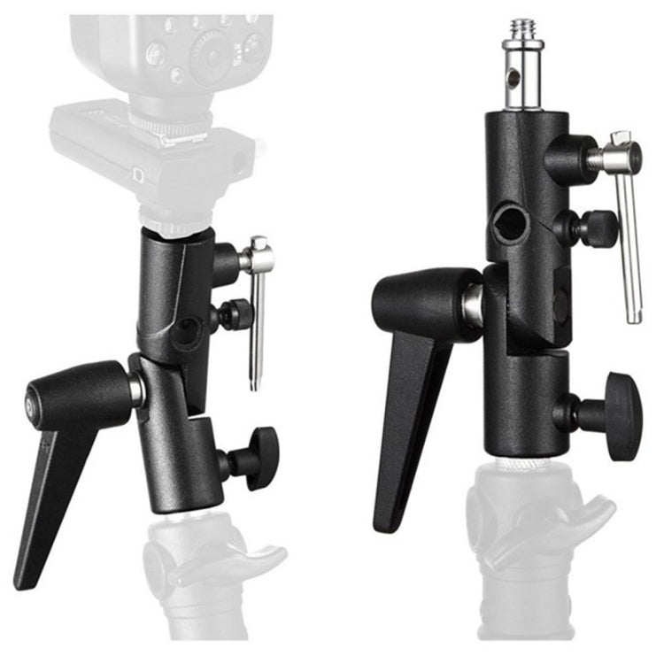 Soporte de paraguas con soporte de luz de flash multifuncional tipo H, carga máxima: 3 kg, H-Bracket