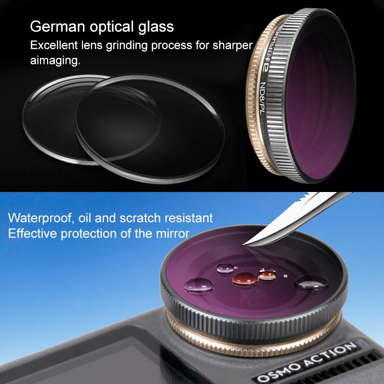 Sunnylife OA-FI179 Filtro de buceo para lentes para DJI OSMO ACTION, OA-FI179, Purple