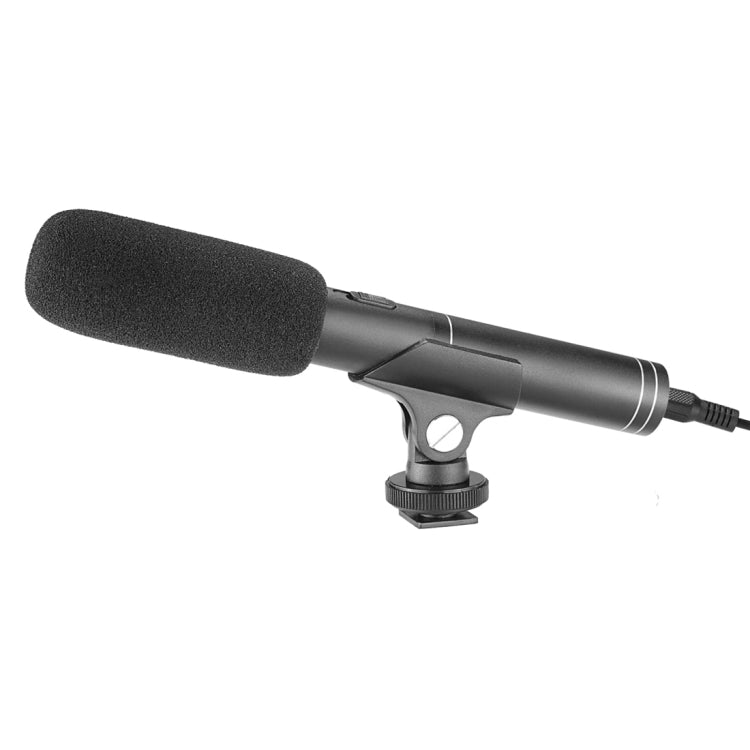 YELANGU YLG1401A Micrófono de escopeta de condensador profesional de doble poste trasero para videocámaras DSLR y DV