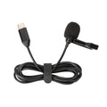 Micrófono de grabación tipo C con clip de solapa para Insta360 Ace/Ace Pro, Lavalier Clip Microphone