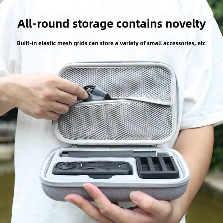 Funda de transporte portátil para Insta360 X4 / X5, tamaño: 24,2 x 16 x 6,3 cm., 24.2 x 16 x 6.3cm