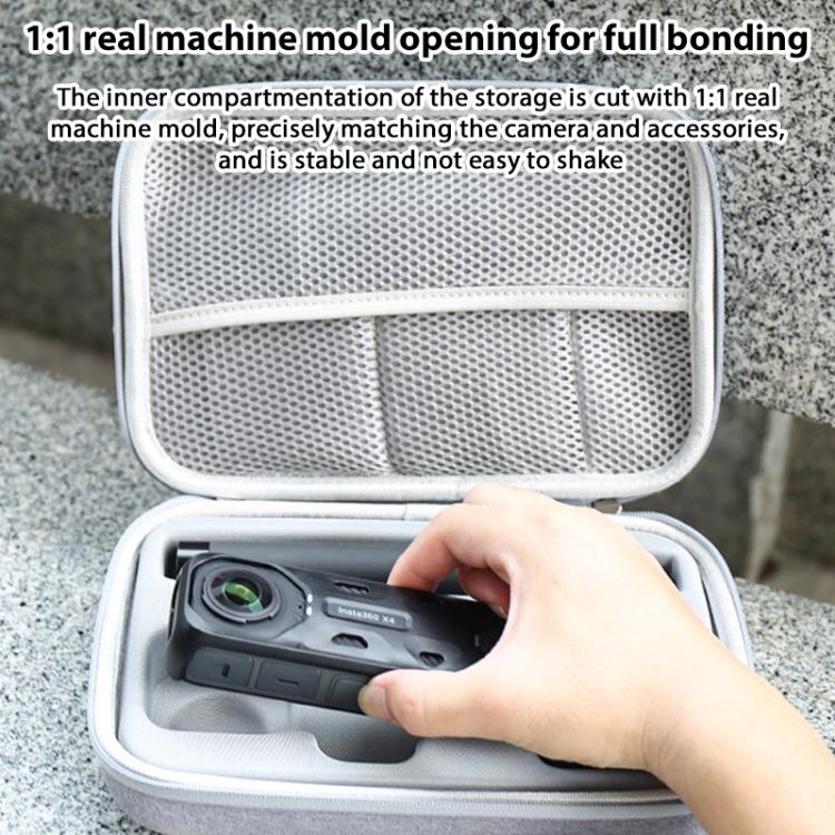 Funda de transporte portátil para Insta360 X4 / X5, tamaño: 24,2 x 16 x 6,3 cm., 24.2 x 16 x 6.3cm