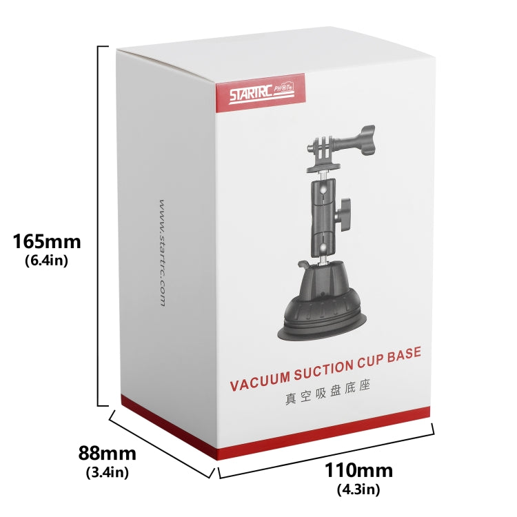Soporte de ventosa con abrazadera para teléfono STARTRC, Suction Cup with Phone Clamp