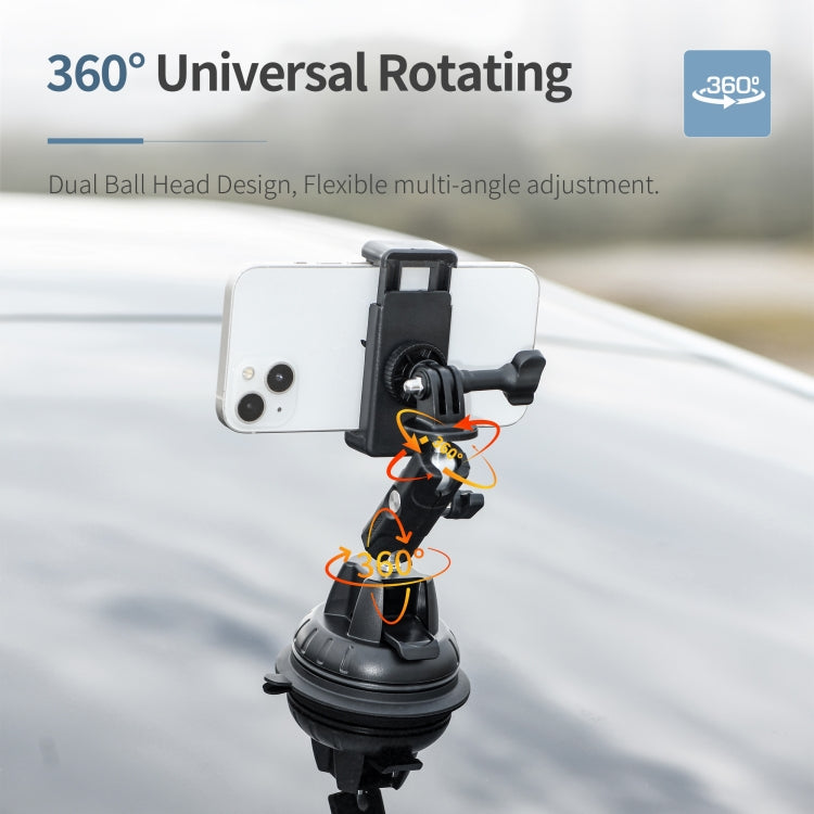 Soporte de ventosa con abrazadera para teléfono STARTRC, Suction Cup with Phone Clamp