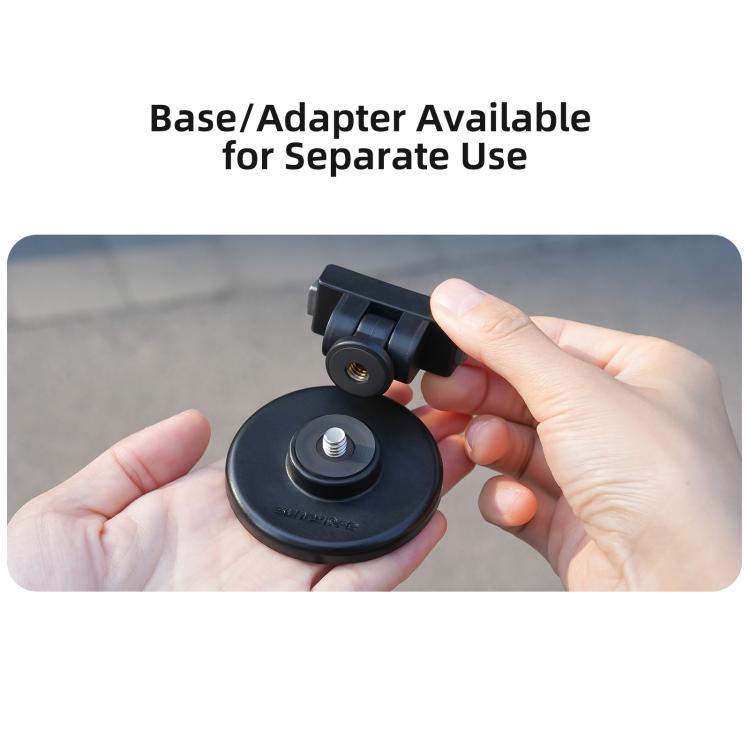 Soporte de base magnética de liberación rápida Sunnylife de 1/4" con inclinación ajustable de 180° para mesa Insta360 X4 Air / X5 / Ace / Ace Pro 2 / 1, DZ-142 For Insta360 X4 Air / X5
