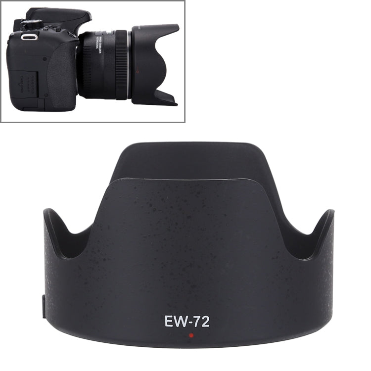 Parasol EW-72 para lentes Canon EF 28mm f/1.8 USM, EF 28-105mm f/3.5-4.5 USM, EF 28-105mm f/3.5-4.5 II USM, EW-72